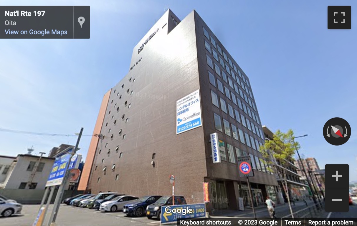 Street View image of 4F Oita Kowa Building, 3-4-20 Funaimachi
