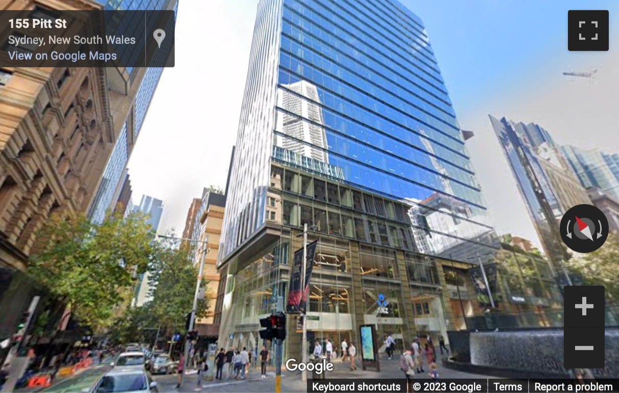 Street View image of Level 10, 20 Martin Place, Sydney, New South Wales