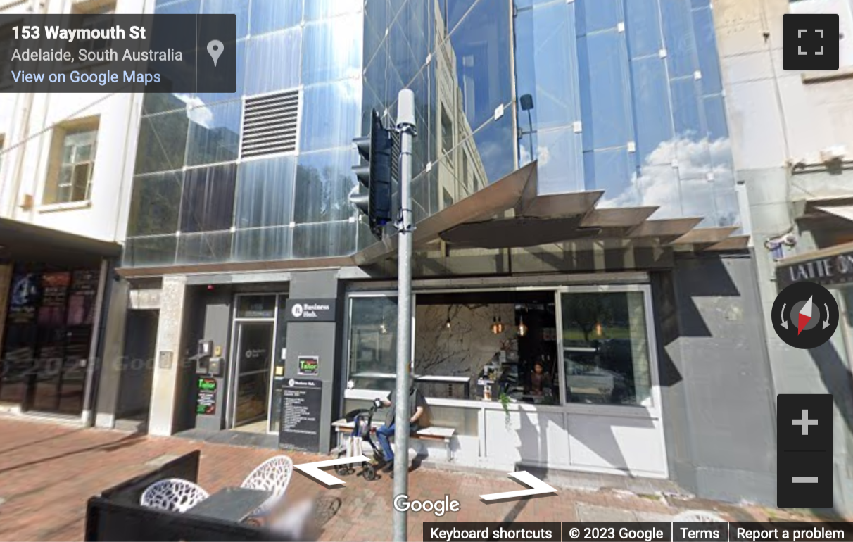 Street View image of 155 Waymouth Street, Adelaide, Southern Australia