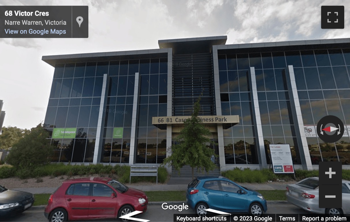Street View image of 64, 66 Victor Crescent, Melbourne, Victoria