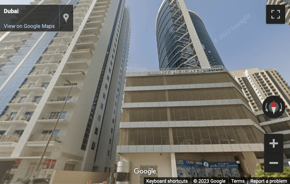Street View image of Dubai, The Greens, Damac Heights Building, 23rd Floor, PO Box 393578