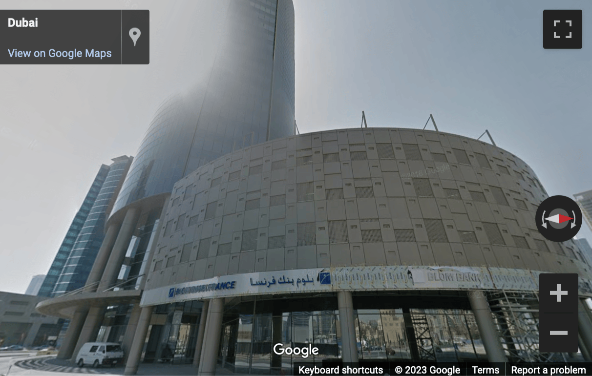 Street View image of Prime Tower, Business Bay. 33rd Floor, Dubai