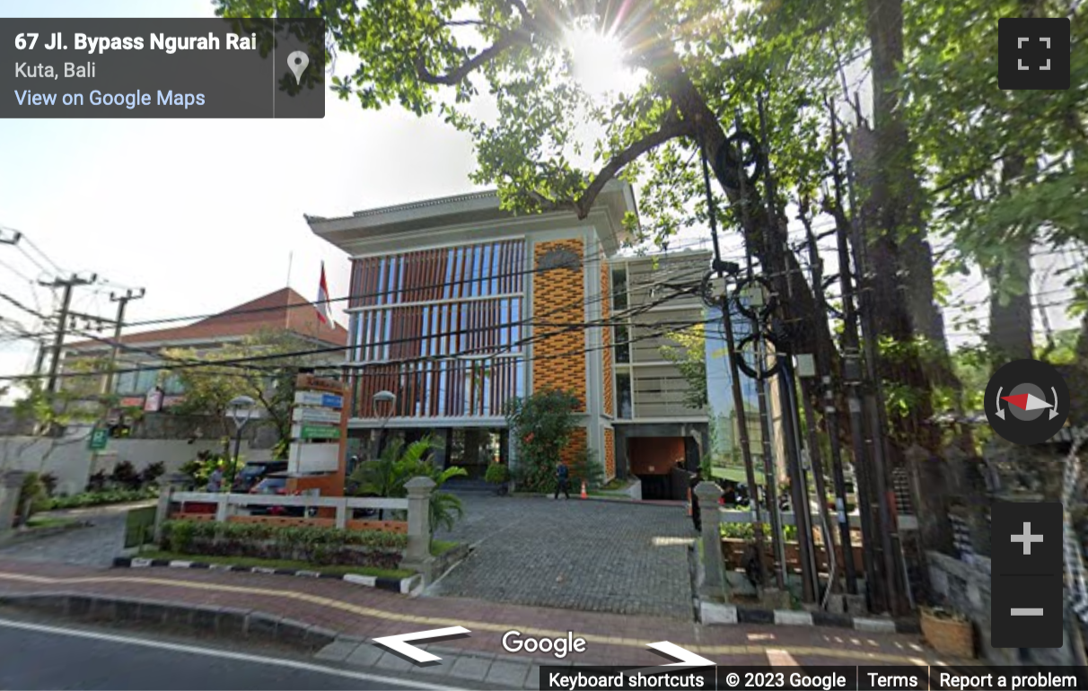 Street View image of Alamanda Office 5th floor, Jalan Bypass Ngurah Rai, 67 Kedonganan Kuta, Badung, Bali