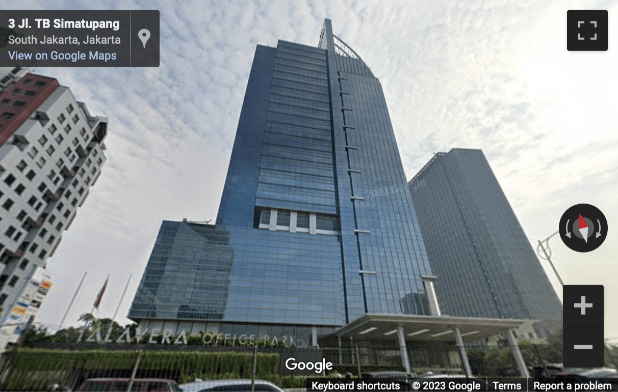 Street View image of Talavera Office Suite 18th floor, Jl. T. B. Simatupang Kav. 22-26, Jakarta