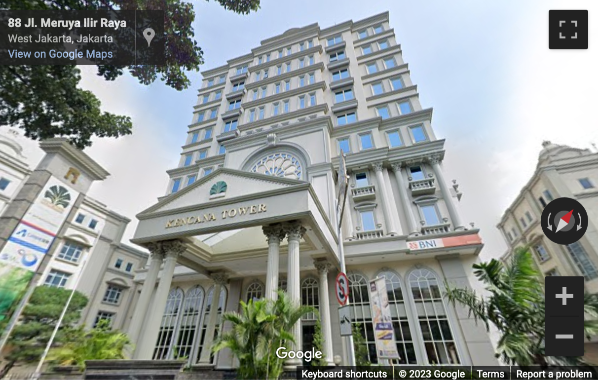 Street View image of Kencana Tower, Level Mezzanine, Jl Meruya llir No 88, Business Park Kebon Jeruk Jakarta Barat