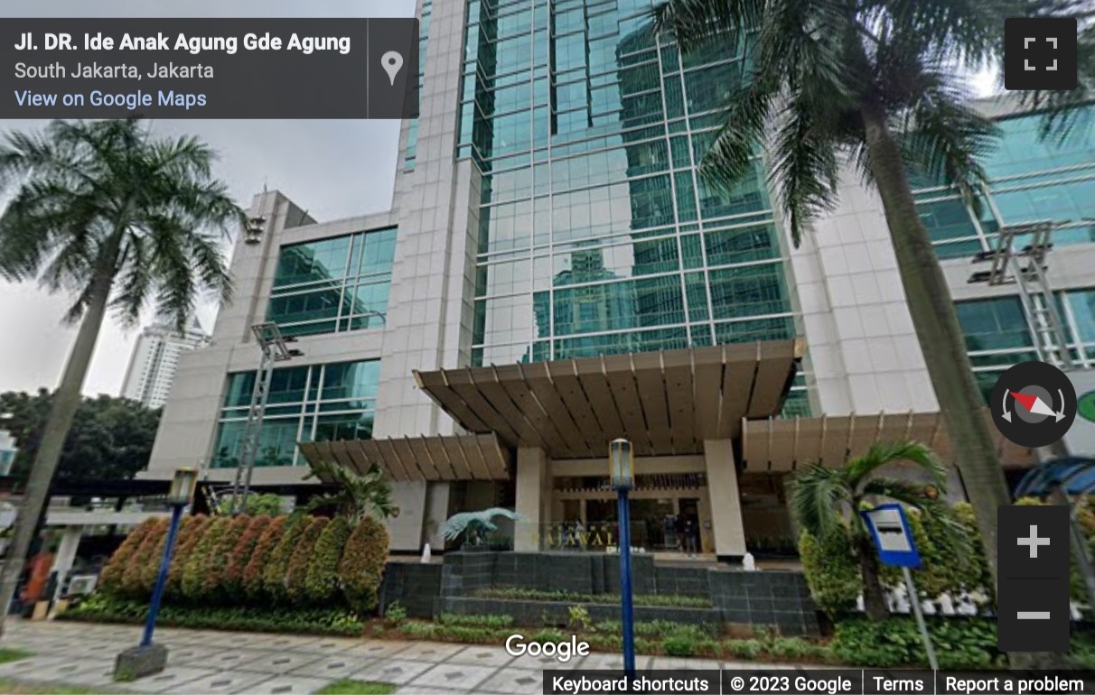 Street View image of Menara Rajawali, L7-1 Jl. DR Ide Anak Agung Gede Agung, Kawasan Mega Kuningan Jakarta Selatan