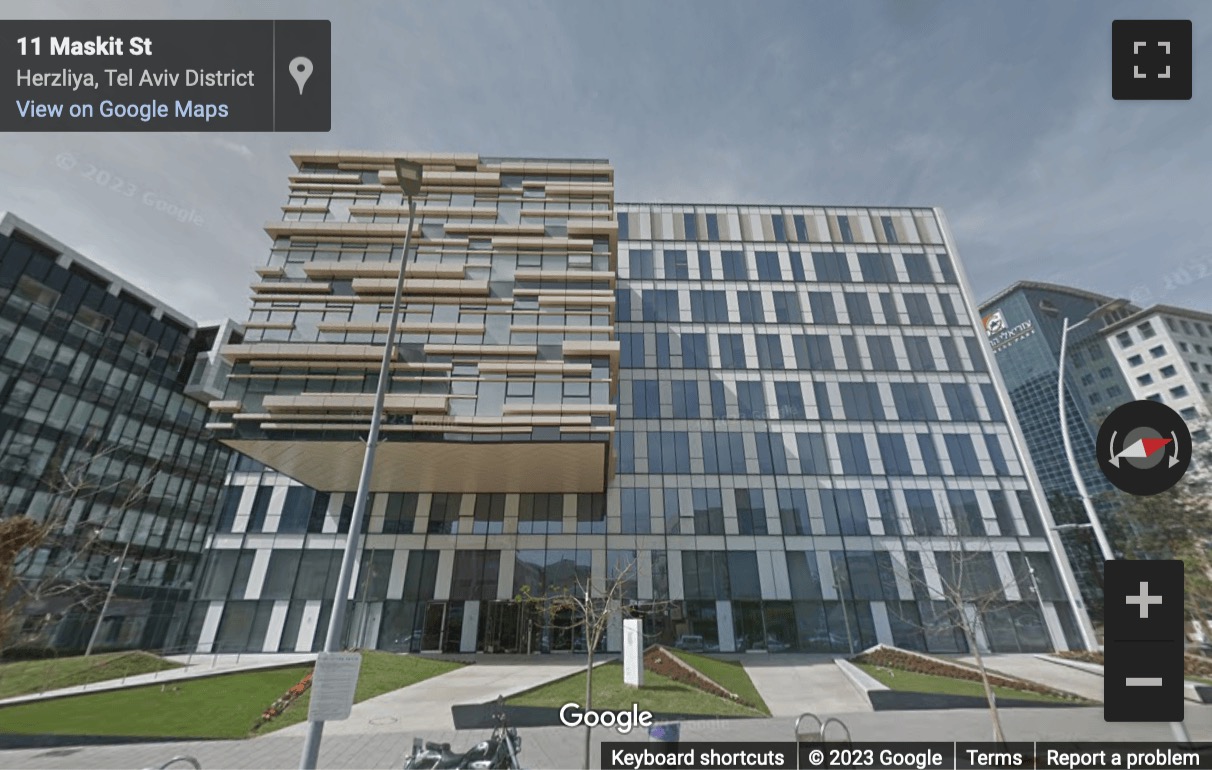 Street View image of Spaces Oxygen, Maskit Street 12, Herzliya