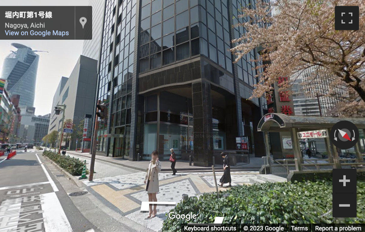 Street View image of The Horiuchi Building, 4-6-23 Meieki, Nakamura-ku, Nagoya, Japan