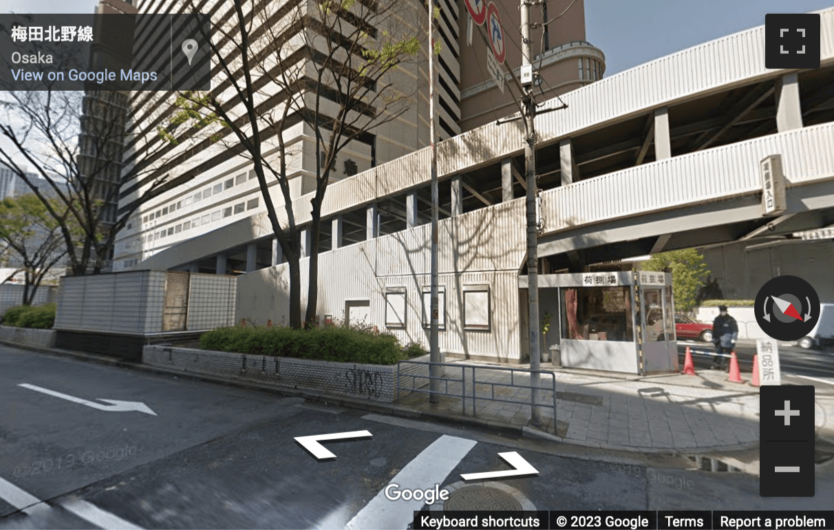 Street View image of The Hankyu Grand Building, Kakuda-cho, Kita-ku Osaka-shi, Japan