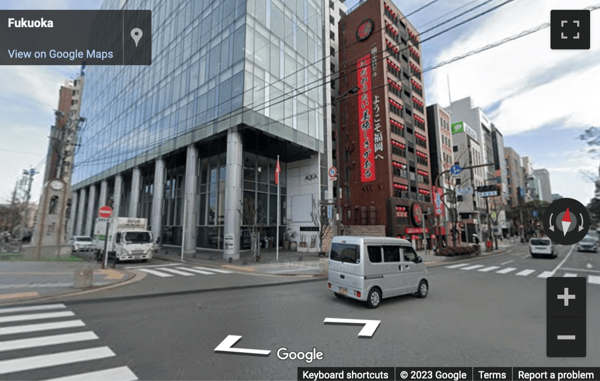 Street View image of Aqua Hakata, Nakasu, Hakata, Fukuoka-shi, Japan