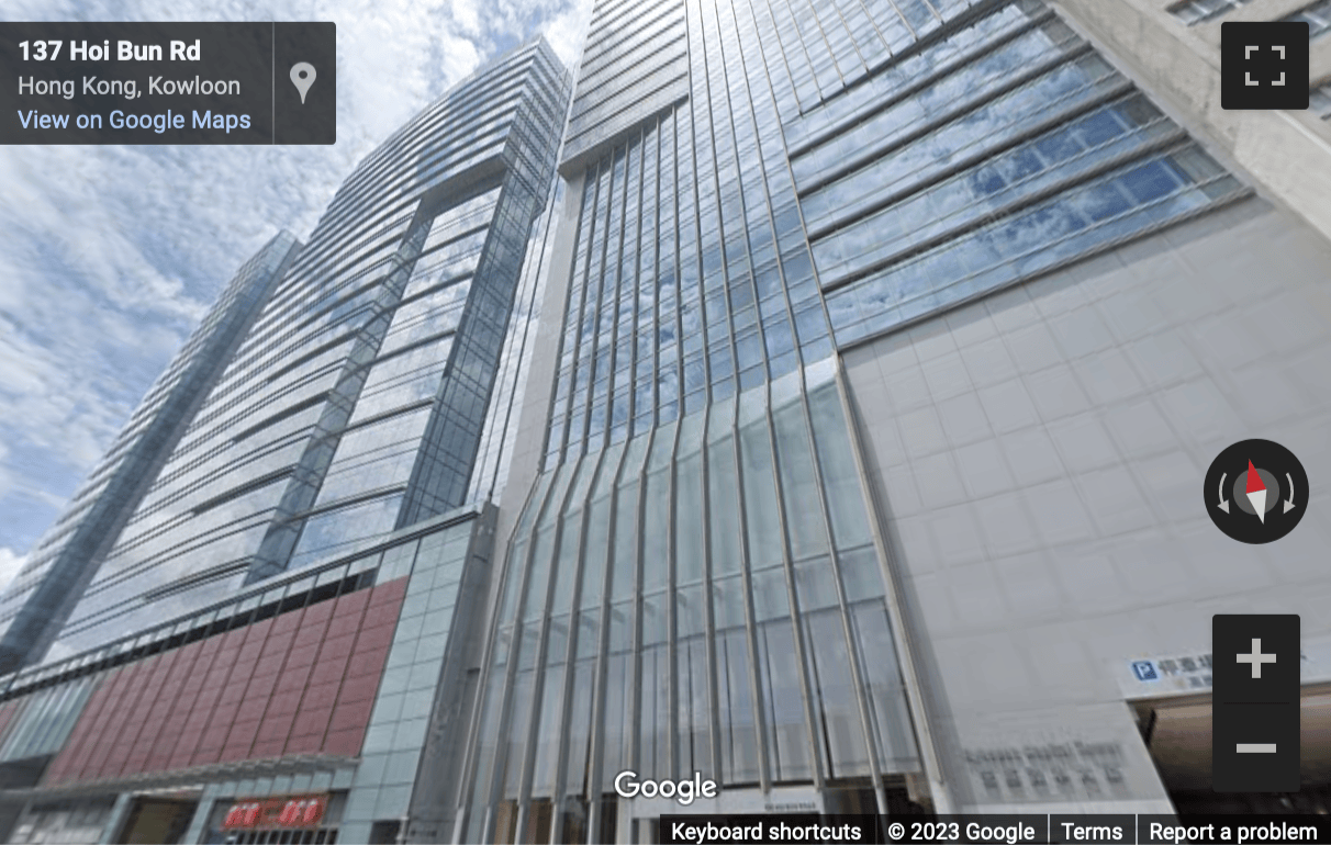 Street View image of Rykadan Capital Tower, 135 Hoi Bun Road, Kwun Tong, Hong Kong