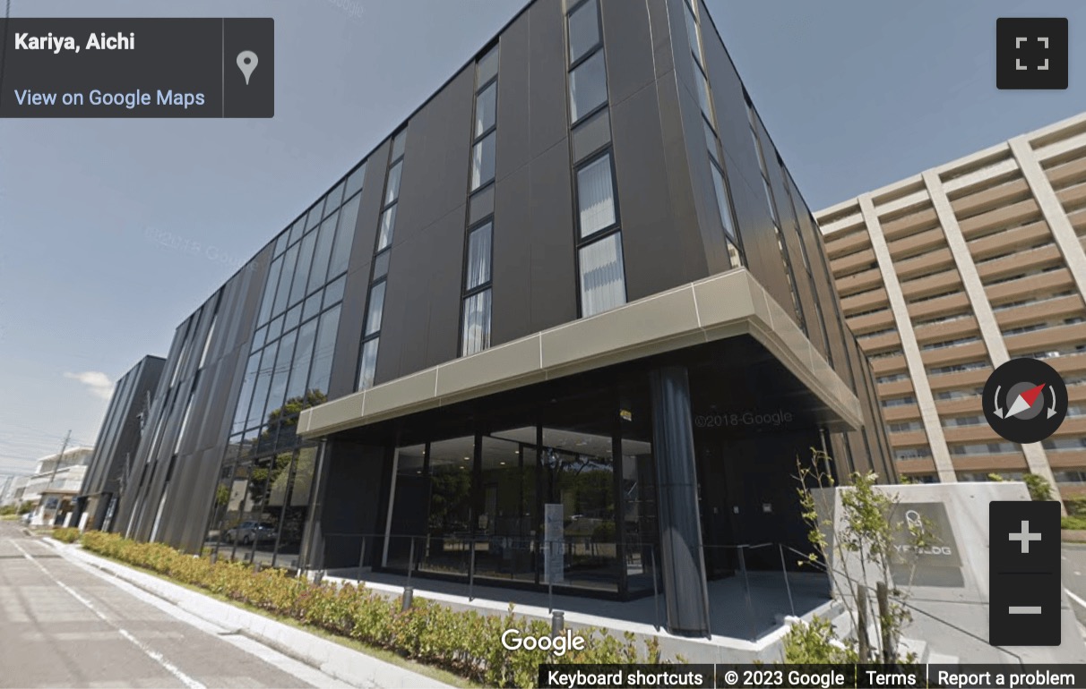 Street View image of YF BLDG, 3-9 Wakamatsucho, Kariya-shi, Aichi-ken, Kariya, Nagoya City