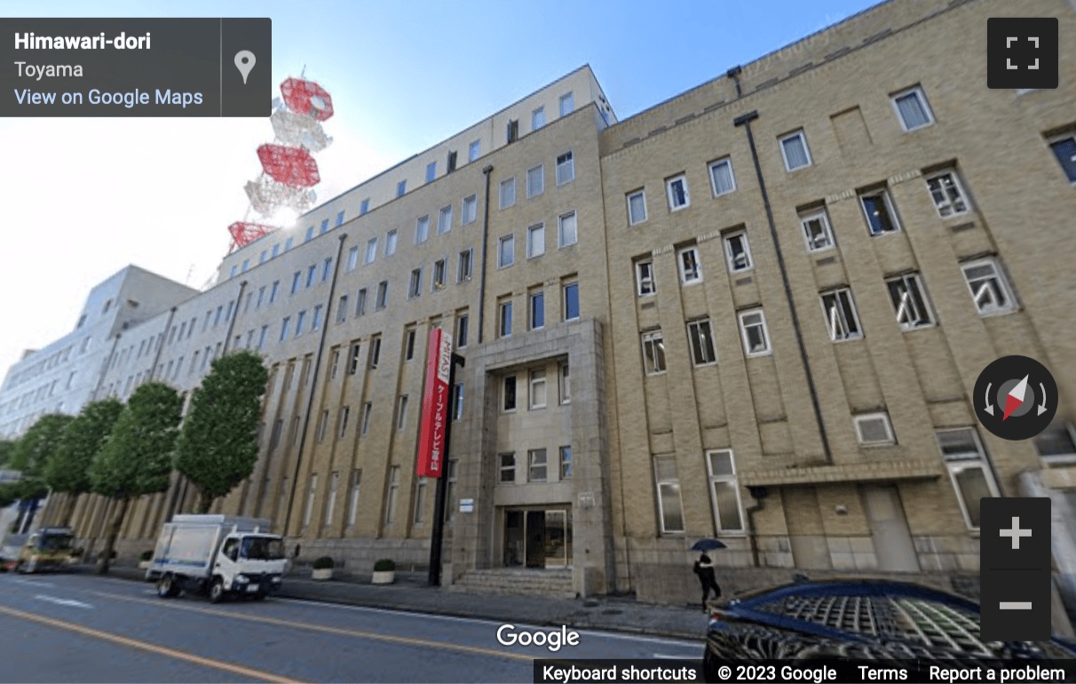 Street View image of Denki Building Honkan, 3-1 Sakurabashi Dori, Toyama