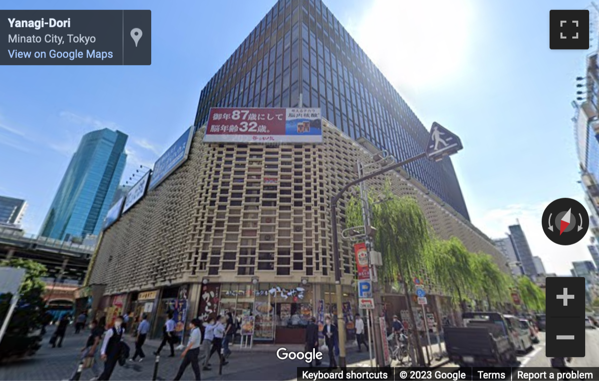 Street View image of Shinbashi, New Shinbahi Building, 2-16-1, Shinbashi, Minato-ku, Tokyo