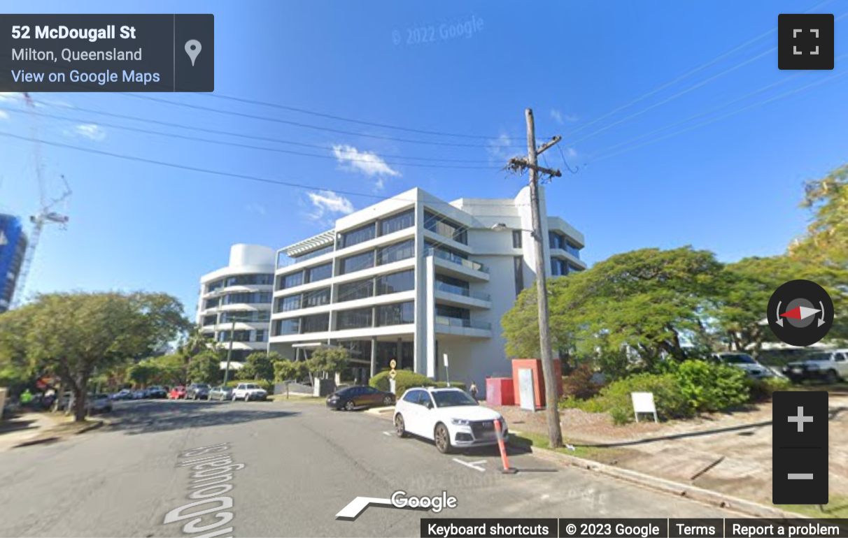 Street View image of 52 McDougall Street, Milton, Brisbane, Queensland
