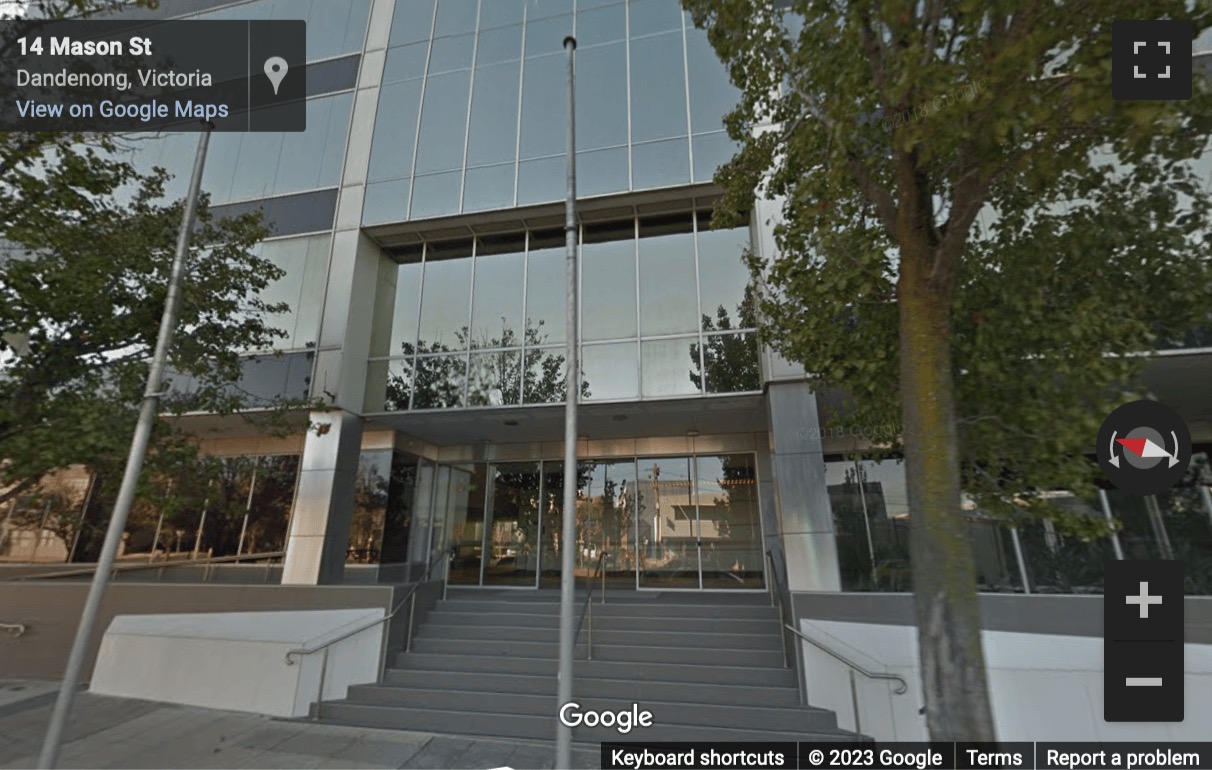 Street View image of 14-18 Mason Street, Dandenong, Melbourne, Victoria