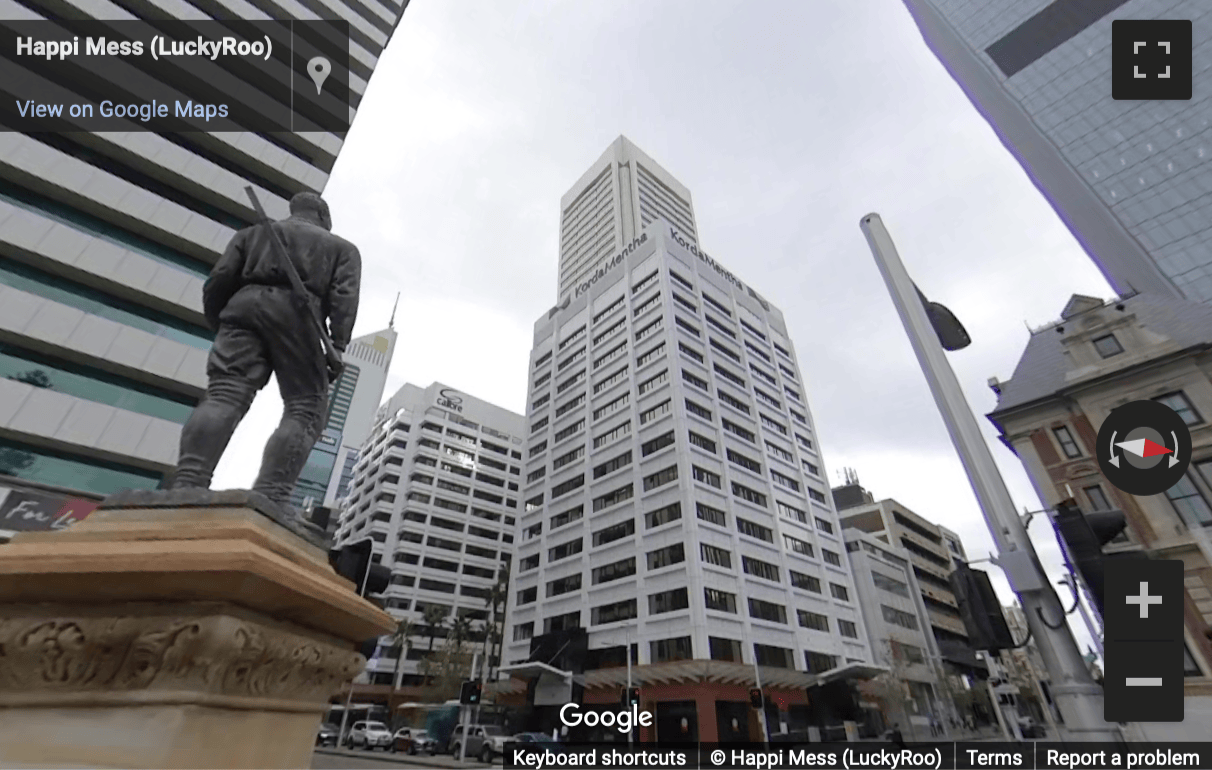 Street View image of 37 St Georges Terrace, Perth, Western Australia