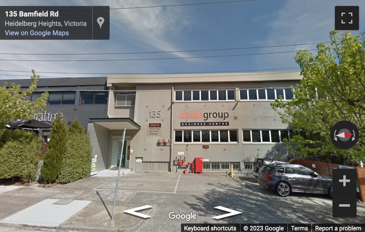 Street View image of 135 Bamfield Road, Heidelberg Heights, Melbourne, Victoria