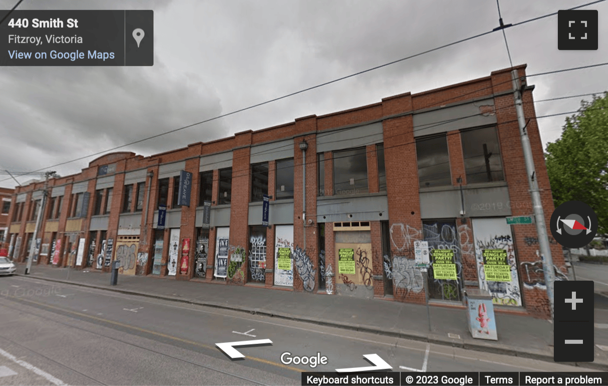Street View image of 425 Smith Street, Fitzroy, Melbourne, Victoria