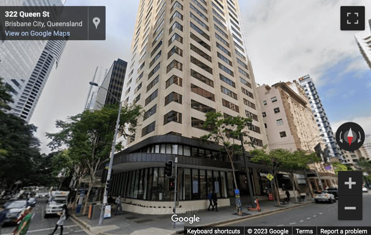 Street View image of 307 Queen Street, Brisbane, Queensland