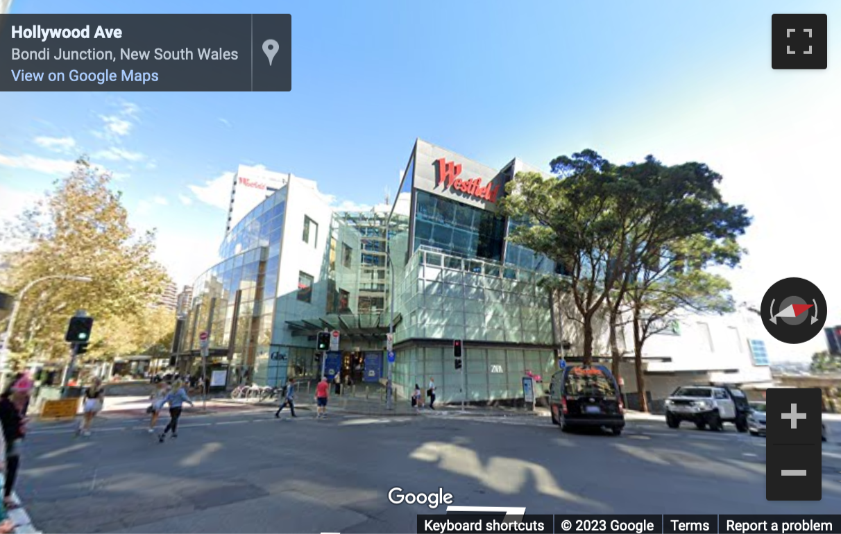 Street View image of 520 Oxford Street, Bondi Junction, Sydney, New South Wales
