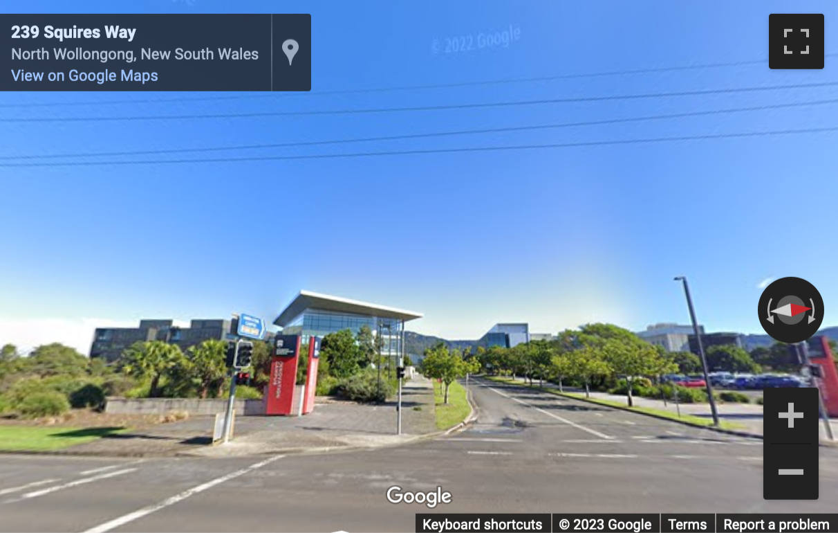 Street View image of Enterprise 1, University of Wollongong Innovation Campus, Squires Way, North