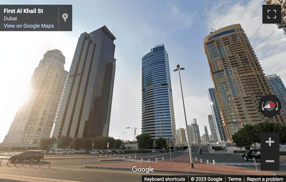 Street View image of HDS Business Centre Tower, Cluster M1, Jumeirah Lake Towers, Dubai