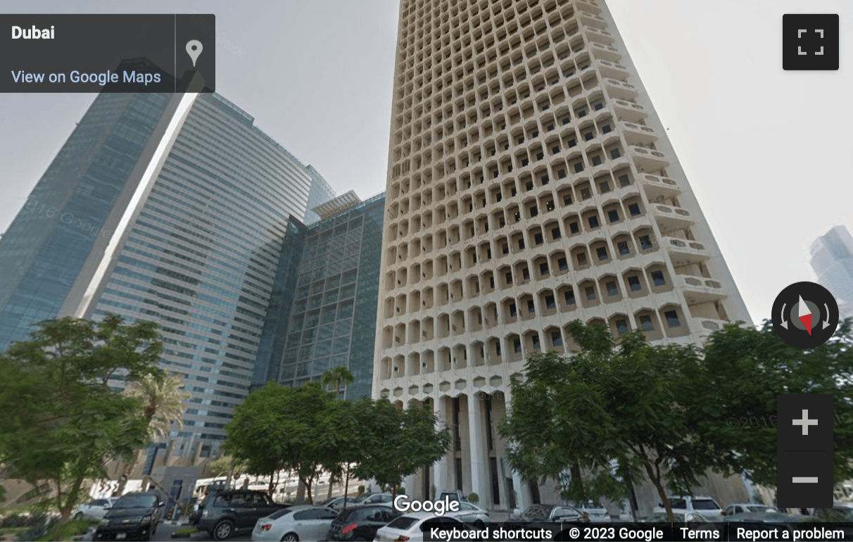 Street View image of Building C3, One Central, Dubai World Trade Centre, Sheikh Zayed Road
