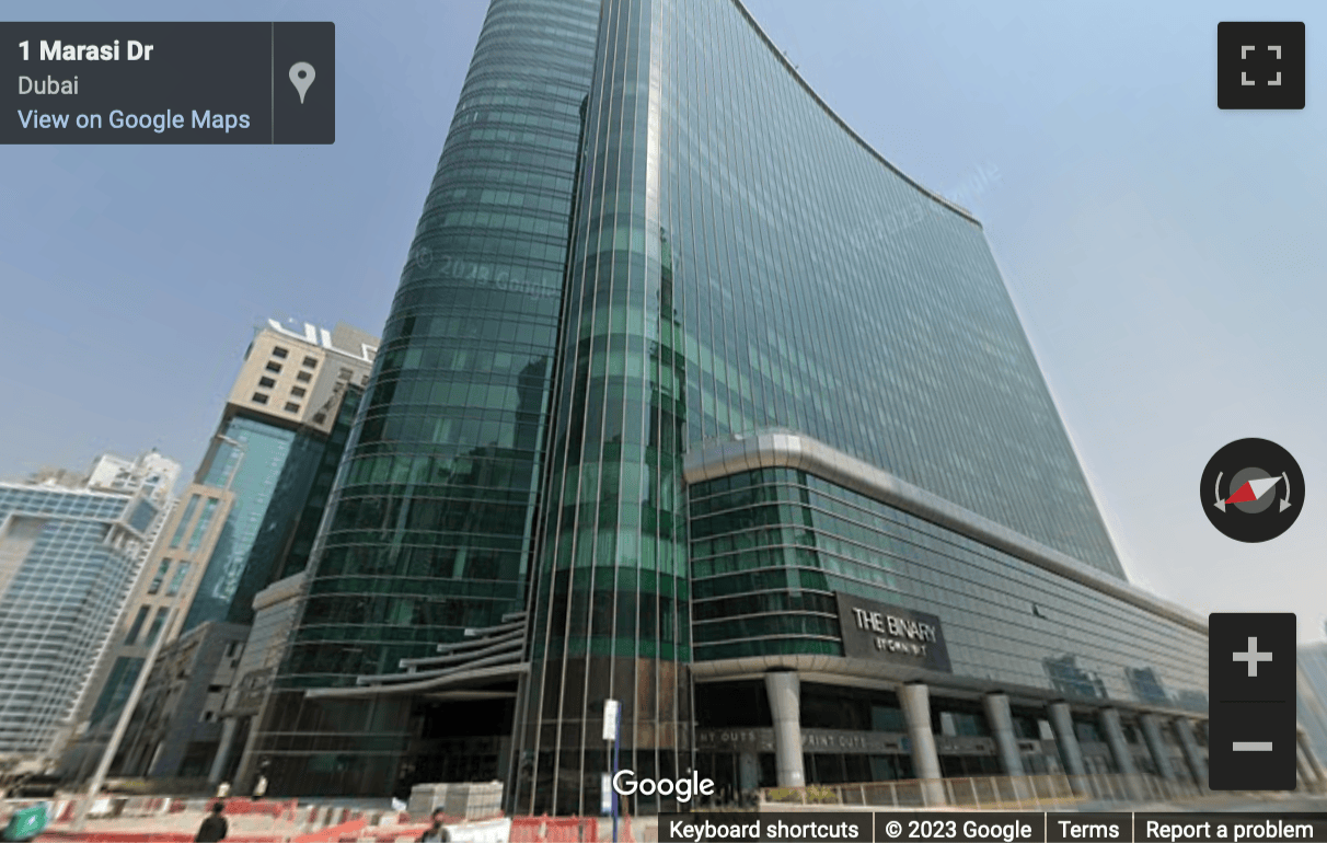 Street View image of The Binary Tower by Omniyat, L16 Unit 1615, Al Abraj Street Business Bay, Dubai