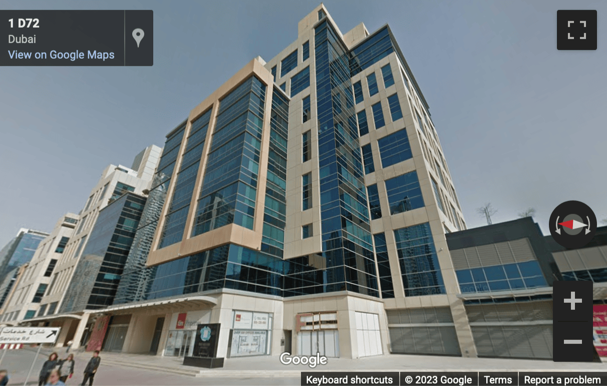 Street View image of Building 7, Business Bay, Bay Square, Dubai