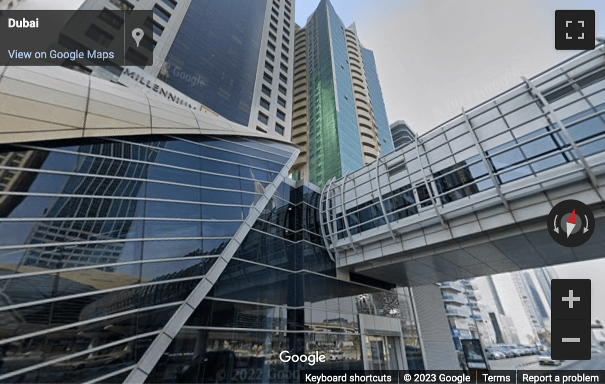Street View image of Millennium Plaza Hotel, Sheikh Zayed Road, Dubai