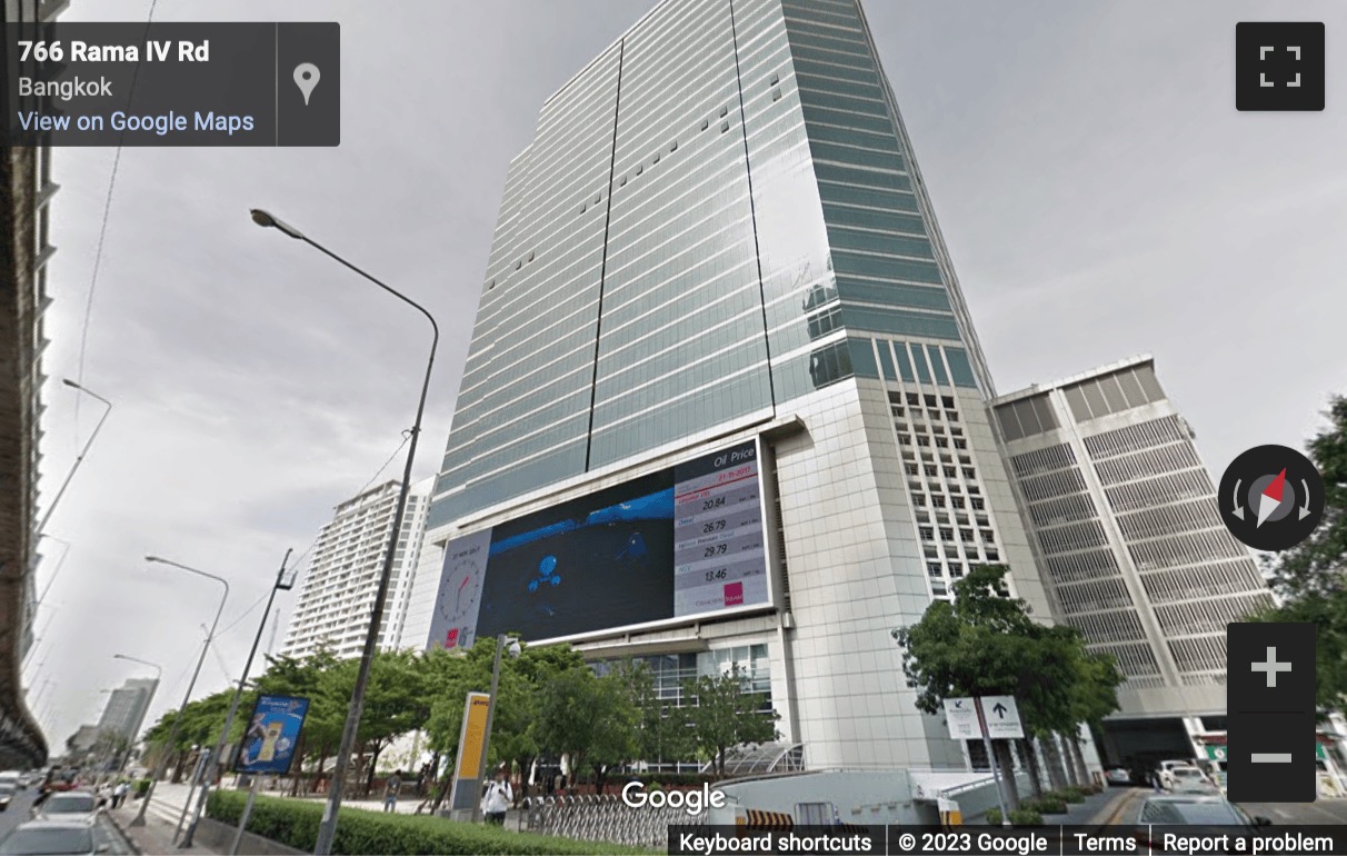Street View image of Chamchuri Square, Chamchuri Square Building, 319 Phayathai Road, Pathumwan, Bangkok, 103