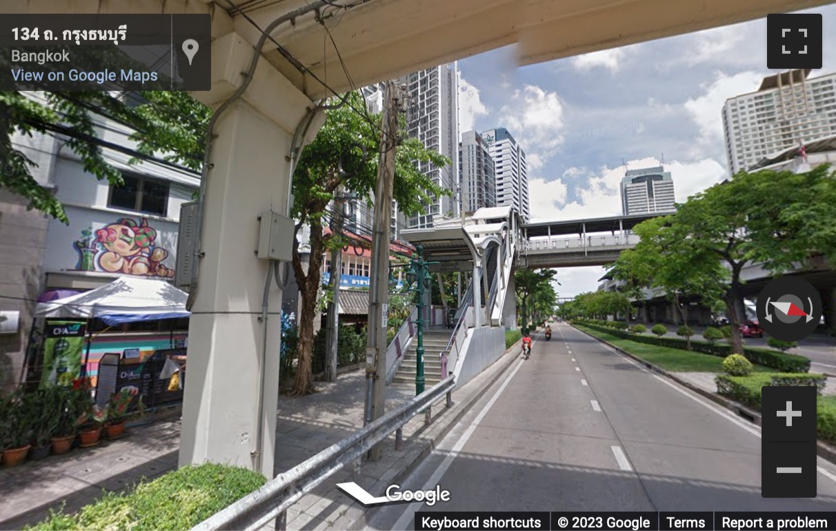 Street View image of 35/5-7 Krungthonburi Road, Klongtonsai, Klongsan, Bangkok