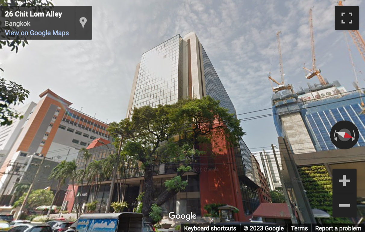 Street View image of 26/46-47 Orakarn Building, Chit Lom Alley, Khwaeng Lumphini, Bangkok