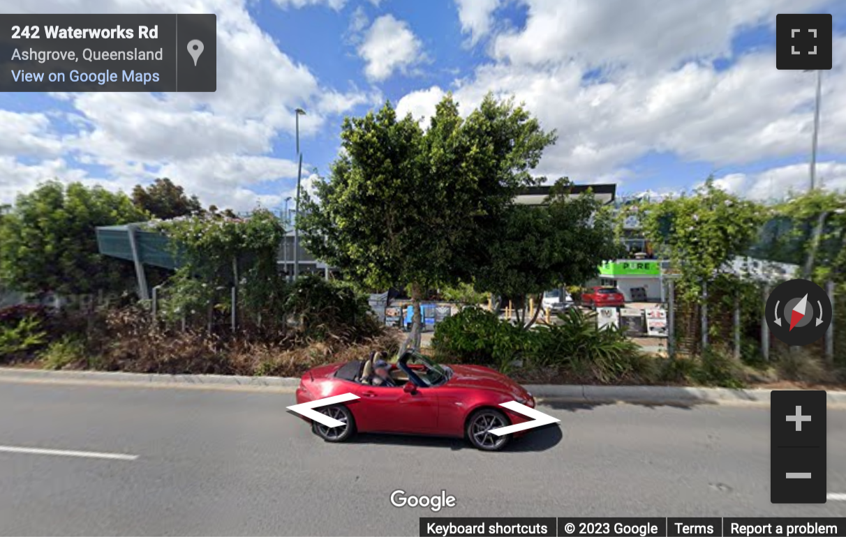 Street View image of 240 Waterworks Road, Ashgrove, Brisbane, Australia