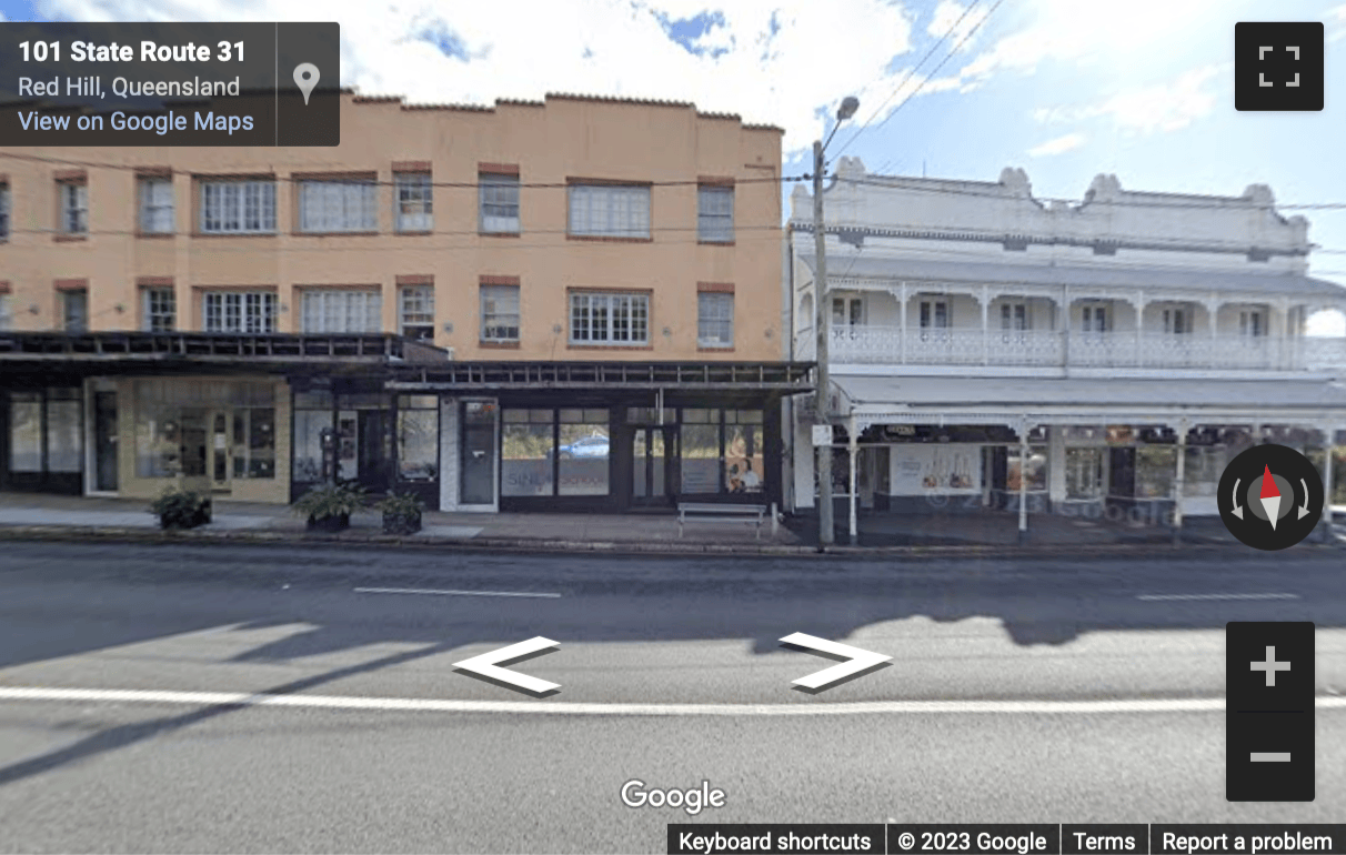 Street View image of 99 Musgrave Road, Red Hill, Brisbane, Australia