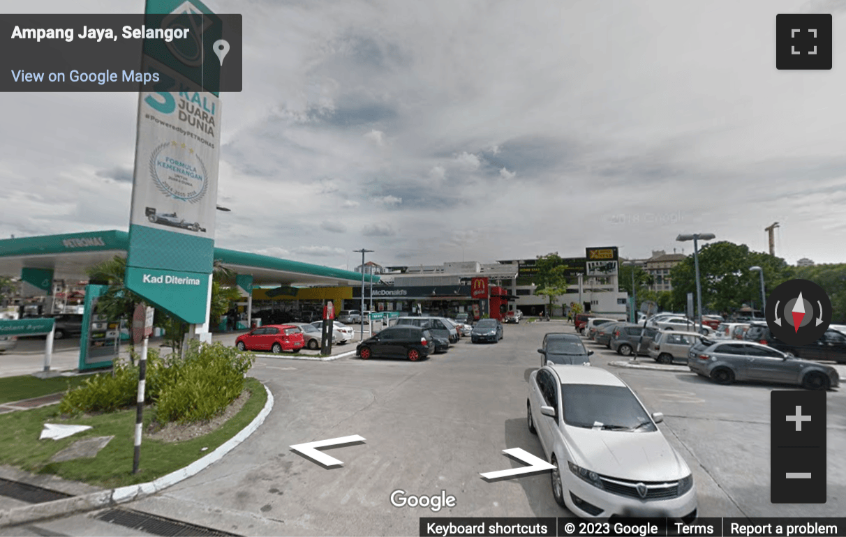 Street View image of Petronas Station, Lot 36904 Jalan Kolam Air Lama, Ampang, Selangor, Kuala Lumpur