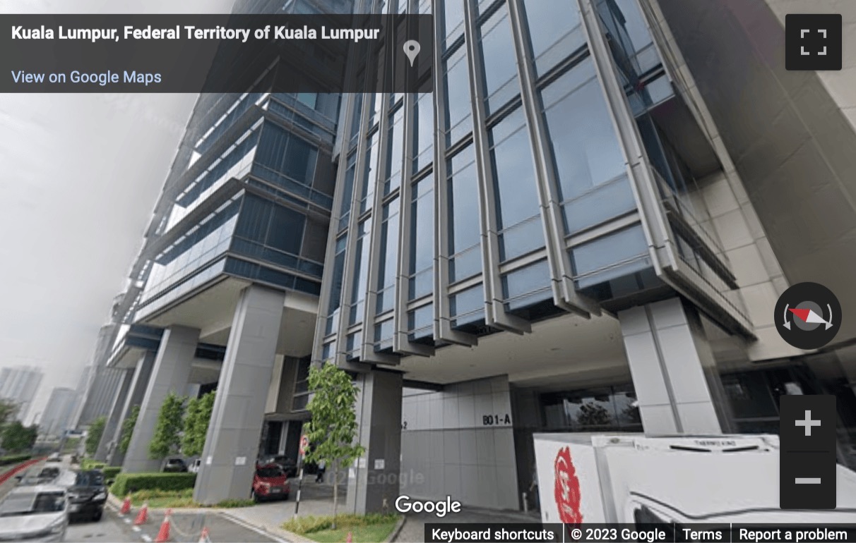 Street View image of EcoCity, Boutique Office 1 (B-01-D), Menara 2 (Pillar 11), KL Eco City, No. 3 Jalan, K, Kuala Lumpur