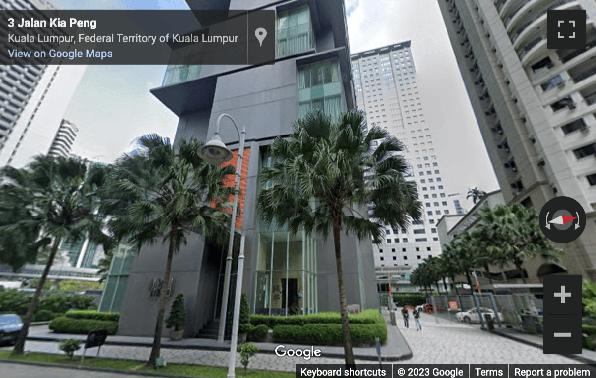 Street View image of KLCC, 6, Jalan Kia Peng, Wilayah Persekutuan, Kuala Lumpur