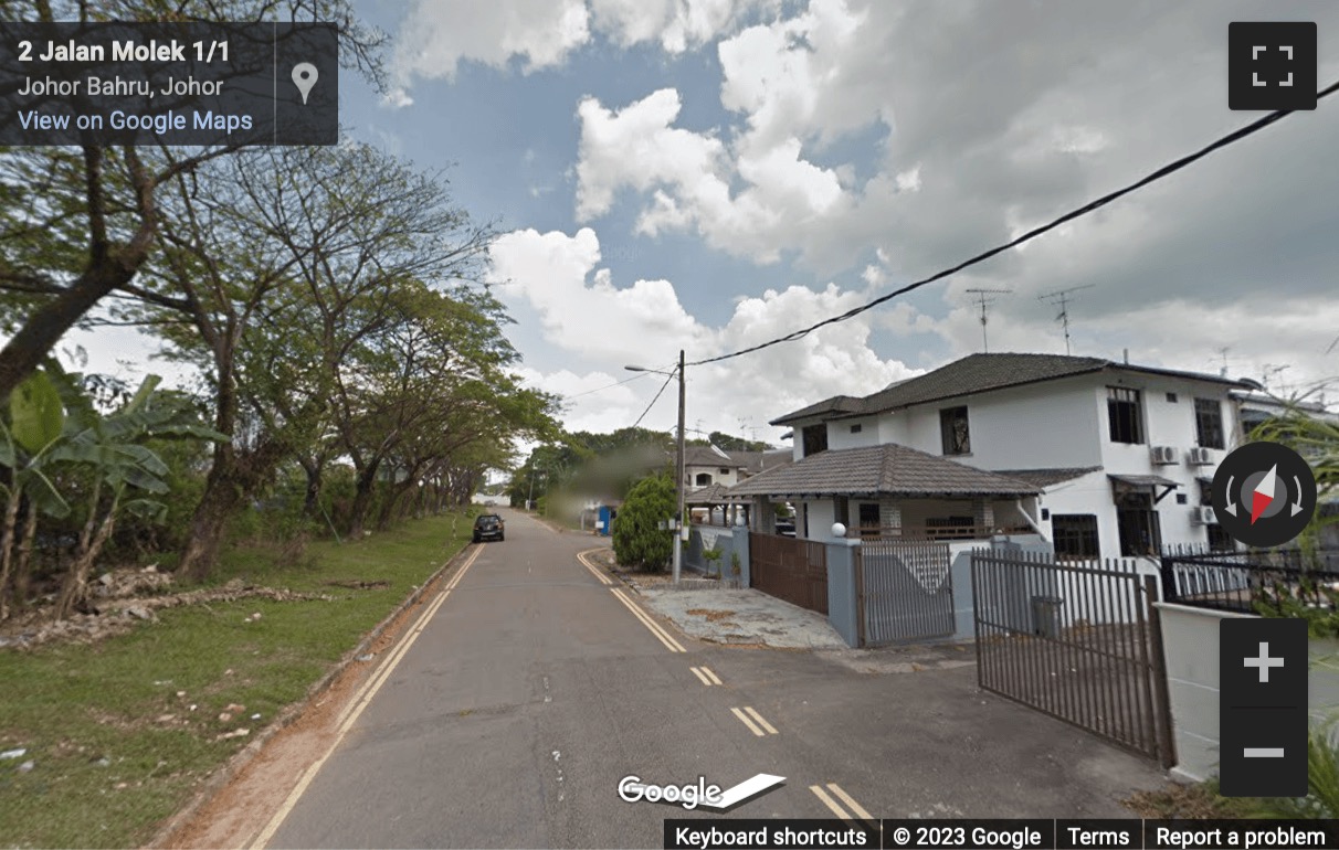 Street View image of No31-02 jalan Molek 1/5A, Taman molek, Johor Bahru
