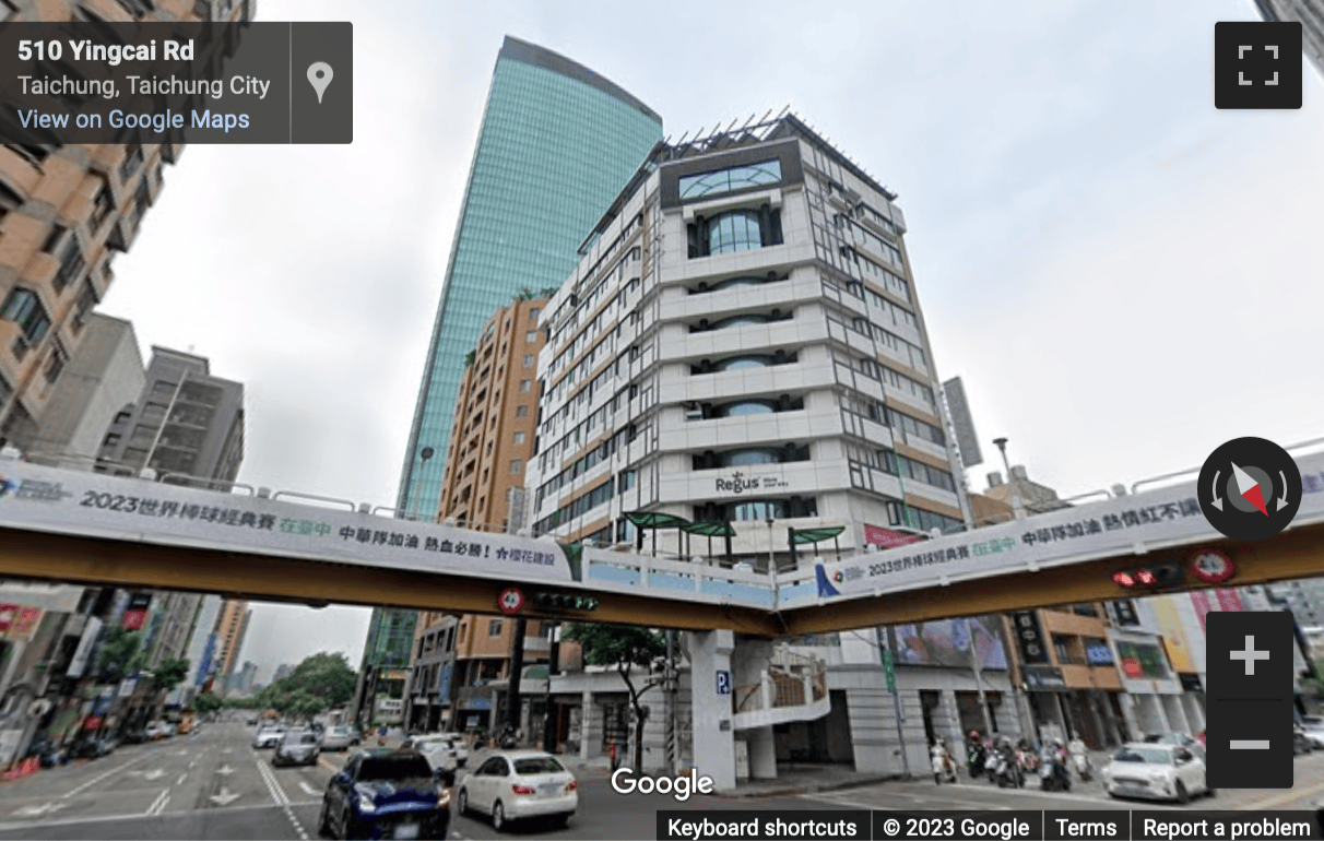 Street View image of 512 Yingcai Road, West District, Taichung, Taichung City