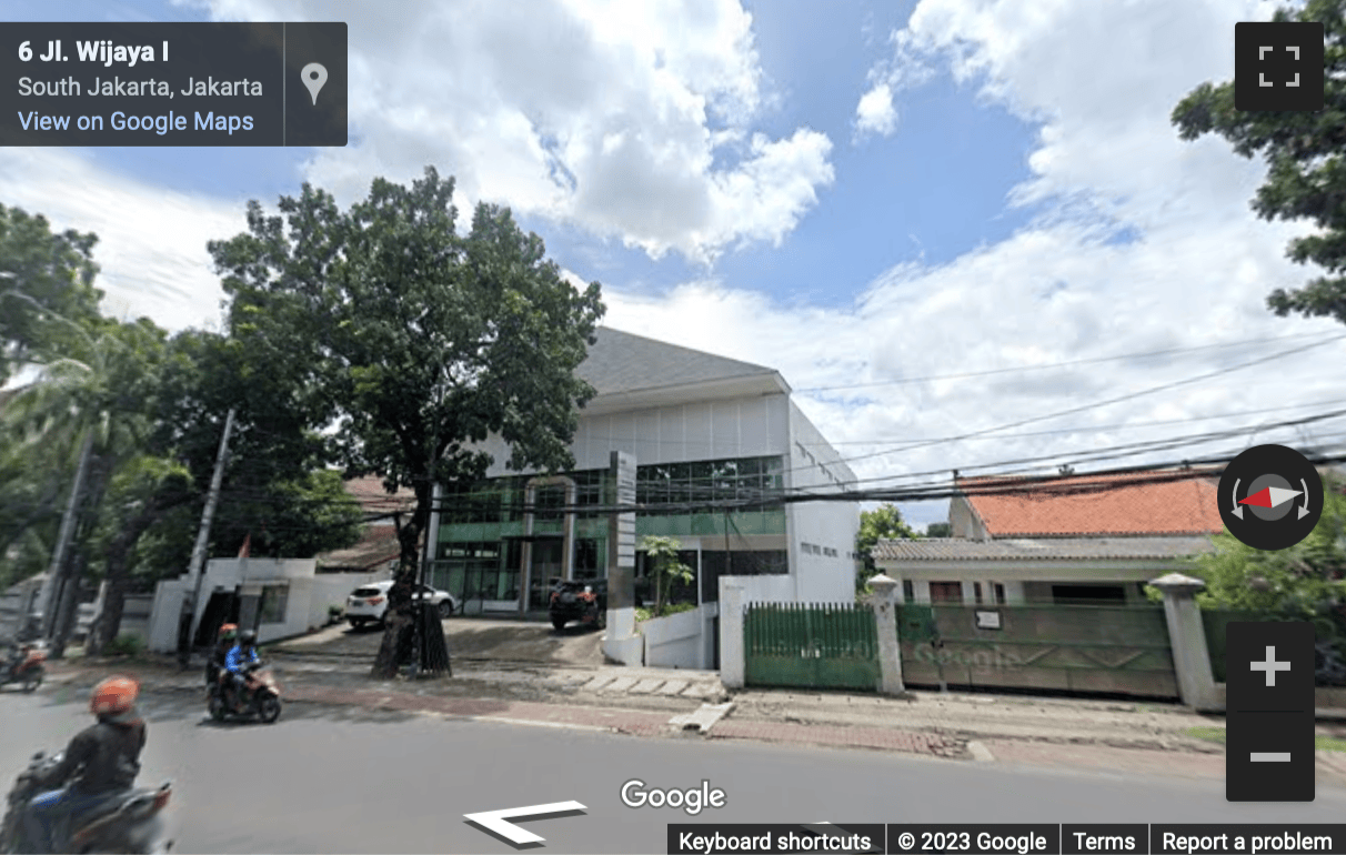 Street View image of Jl. Wijaya 1 No. 5C, South Jakarta