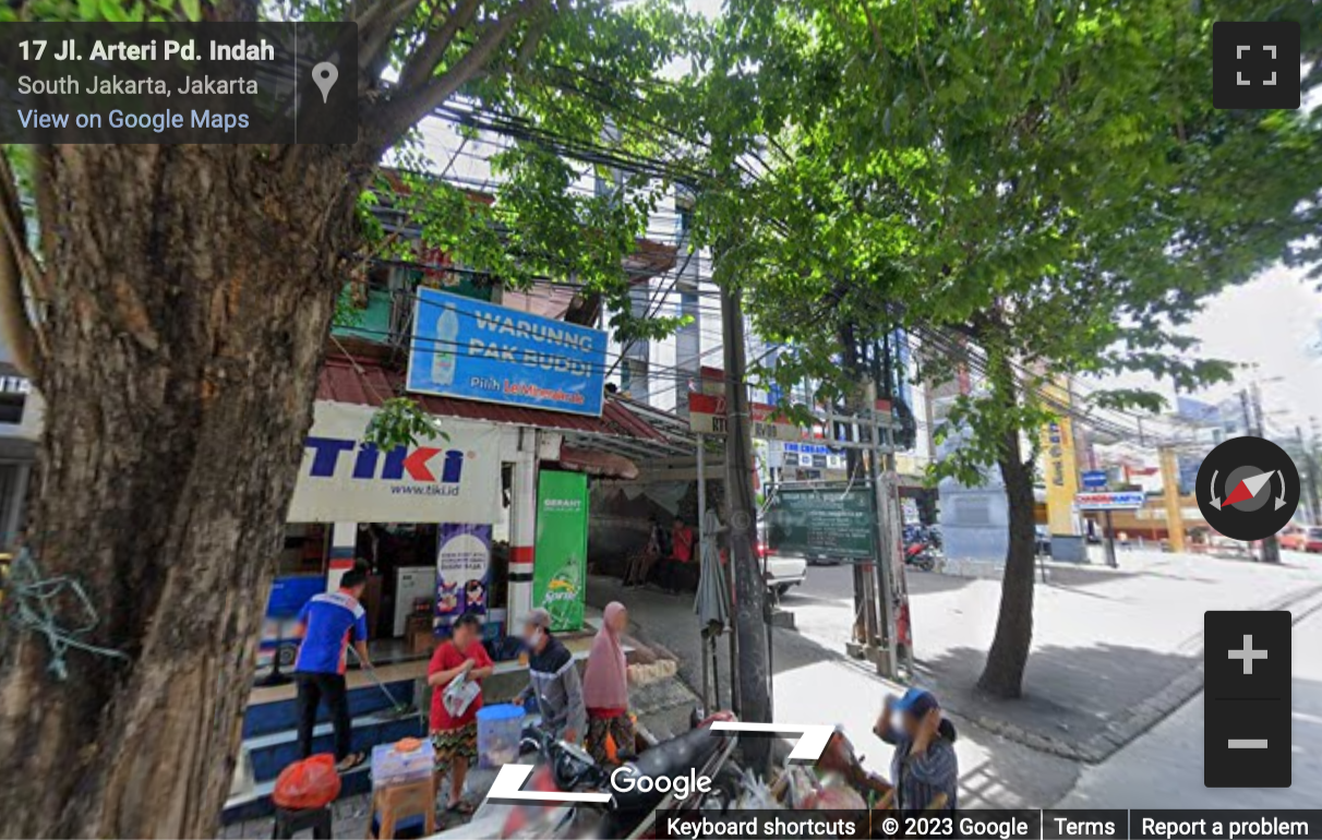 Street View image of Jl. Sultan Iskandar Muda No. 17 B, Jakarta