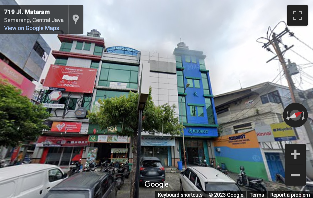 Street View image of Ruko Peterongan Plaza (Blok C-2), Jl. MT. Haryono No. 719, Wonodri, Semarang Sel