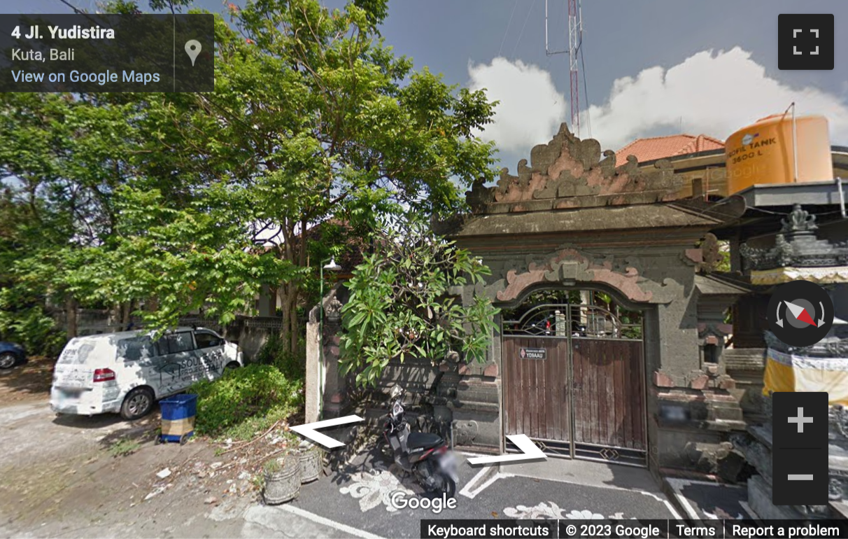 Street View image of Jl. Yudistira No. 3A, Seminyak, Bali