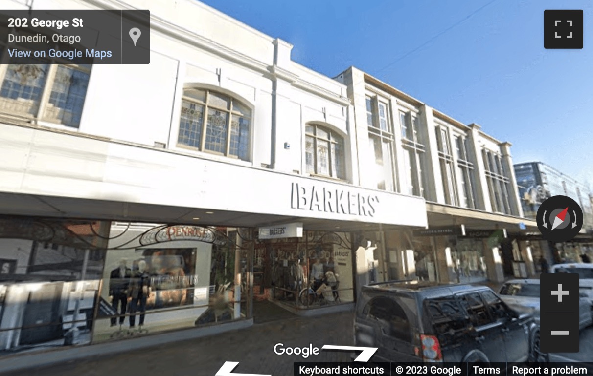 Street View image of Harvest Court, 218 George Street, Dunedin, Otago