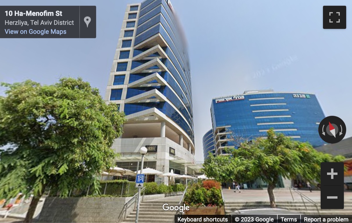 Street View image of Hamanofim 10, Herzliya