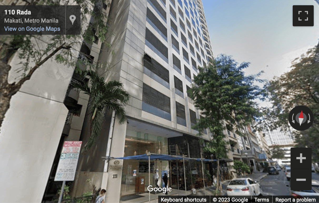Street View image of Unit 601 RCI Bldg, Rada St, Legazpi Village, Makati, Manila