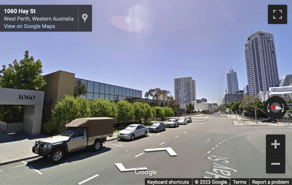 Street View image of Level 3, 1060 Hay Street, Perth, Australia