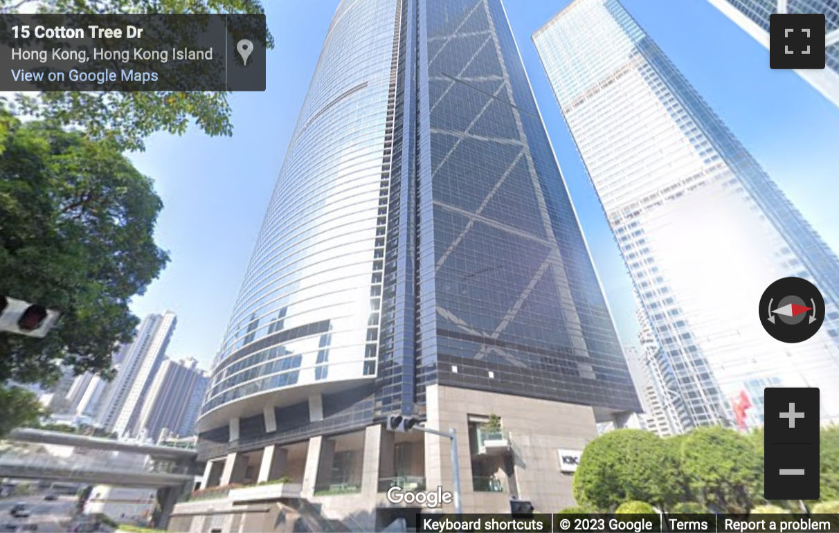 Street View image of Champion Tower, 3 Garden Road, Central, Hong Kong